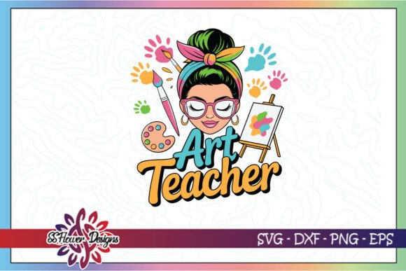 Art Teacher SVG for Crafts and Graphics