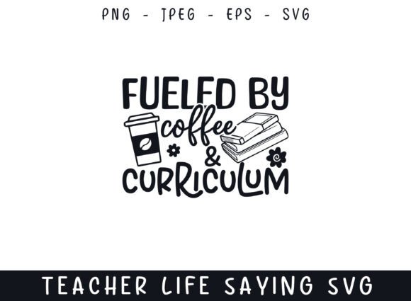 Coffee Teacher Graphics for Crafts