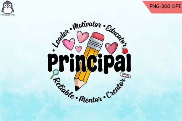 Principal SVG School Staff Graduati: Graphics for Crafts