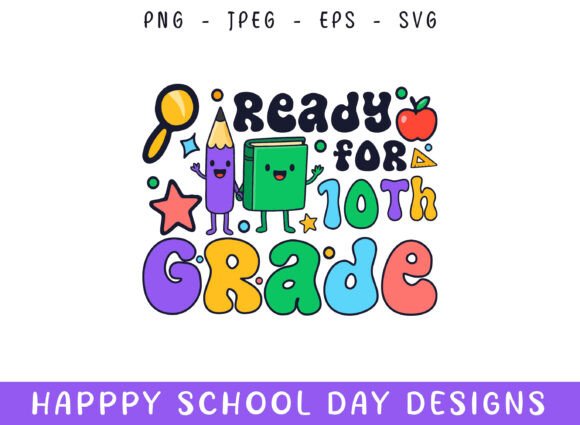 Ready Tenth Grade Kindergarten Graphics for Crafts