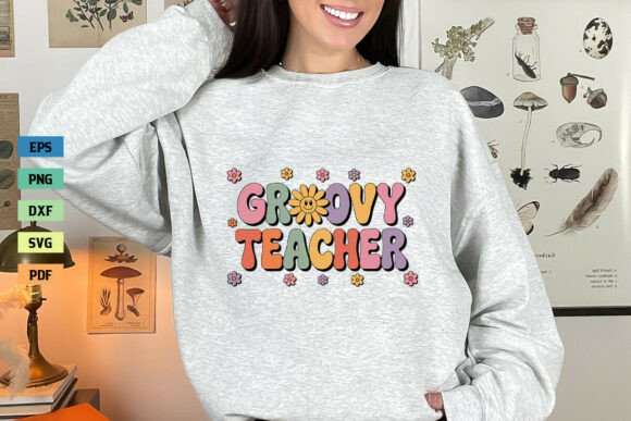 Retro Groovy Teacher SVG: A Designer’s Review