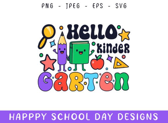 Reviewing Hello Kindergarten Graphics for Crafts