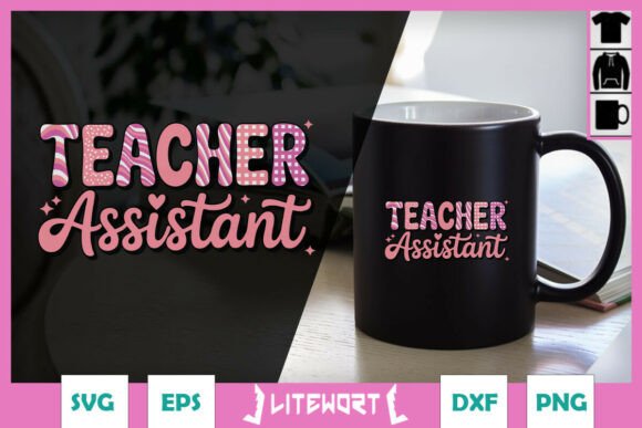 Valentines Teacher Assistant SVG: Graphics for Crafts